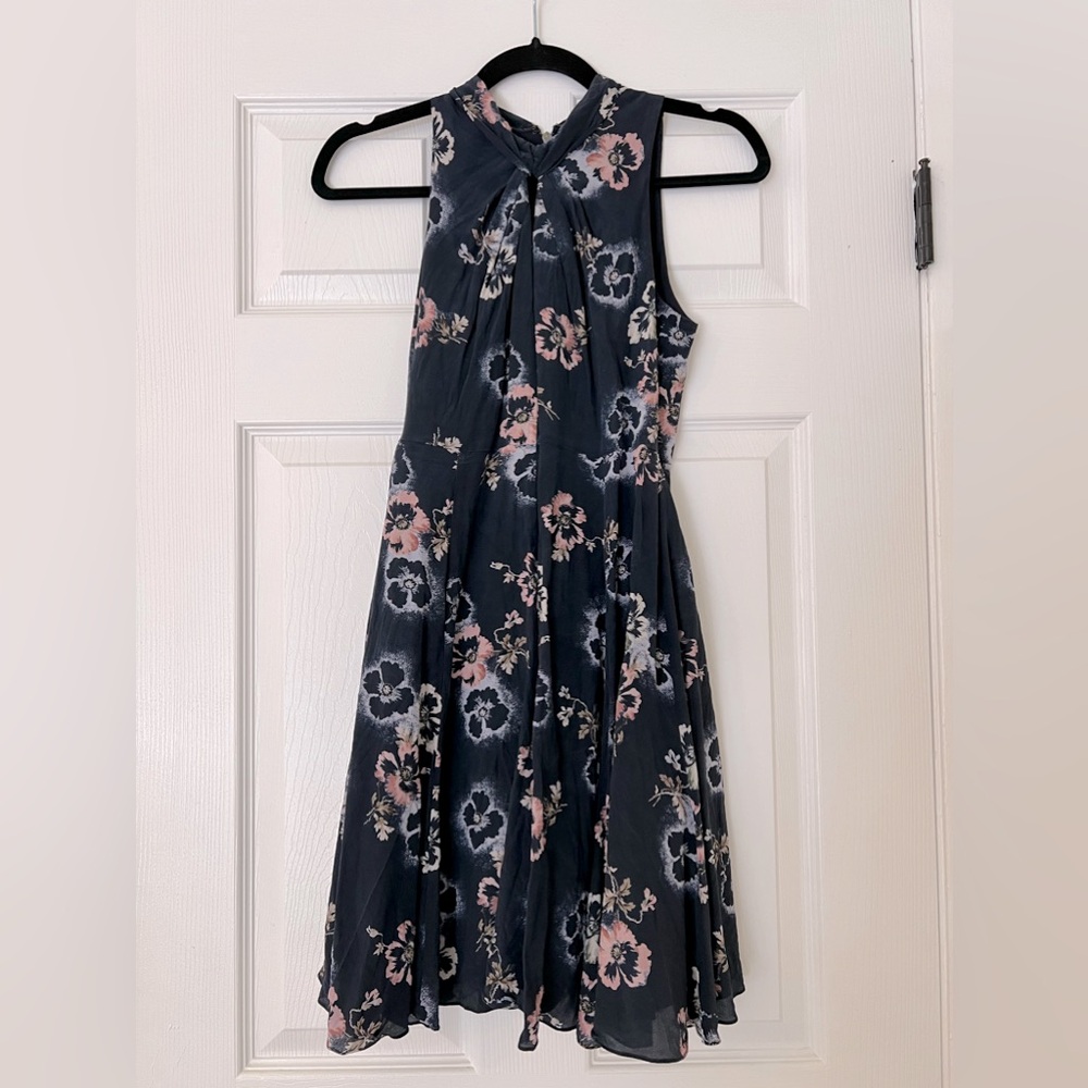 Rebecca Taylor Floral Silk Dress